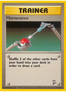 Maintenance (B2 112)