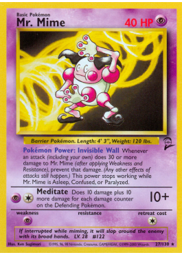 Mr. Mime (B2 27)