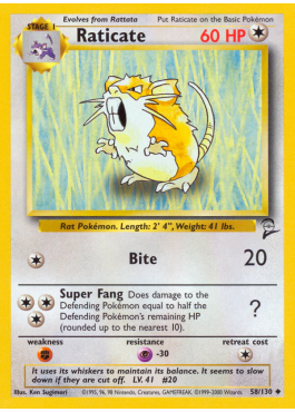 Raticate (B2 58)