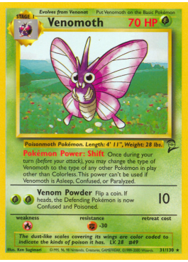 Venomoth (B2 31)