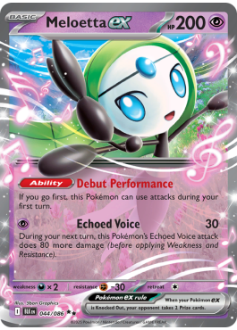 Meloetta ex  (BLK 044)