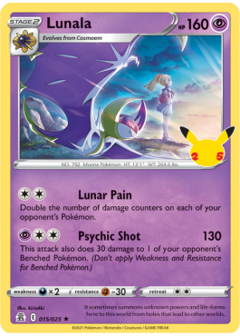 5 15 pokemon card Cards: RAPIDASH 15/83 RARE # 5I63 Archeron Colorless Overrun (40) This attack does 20 damage to 1 of your opponents Benched Pokmon 2021 Pokemon Celebrations Classic Collection