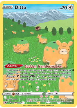 shiny ditto card pokemon go New Way To Encounter Ditto Revealed In Pokmon TCG