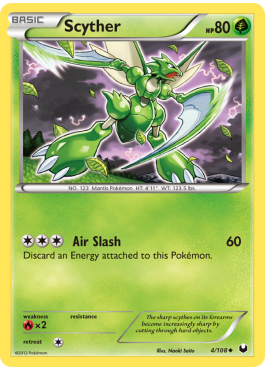 Scyther  (DEX 4)