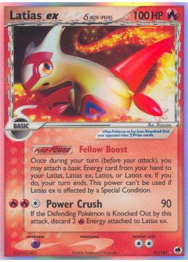 Latias ex δ Delta Species (DF 95) - Pokémon card (80971) | Playin