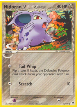 pokemon nidoran card Japanese Team Rocket's Male 061/098 sv10 C TCG Nidoran Basic Hp 60 Psychic