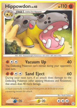 Hippowdon Lv.45 (DP 29) - Pokémon card (75559) | Playin