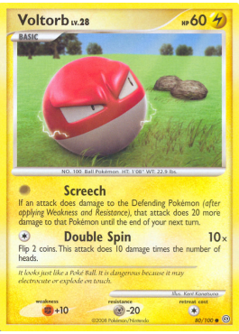 Voltorbe Lv.28  (STF 80)