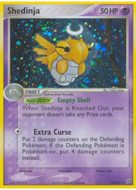 pokemon card shedinja Shedinja (DX 14) - Pokémon card (80352)