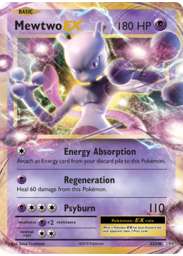 Mewtwo EX  (EVO 52)