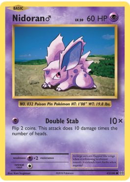 Nidoran♂ (EVO 43)