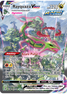 Rayquaza VMAX (EVS 218) - Pokémon card (74104) | Playin