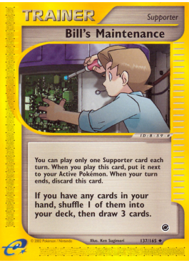 Bill's Maintenance (EX 137)