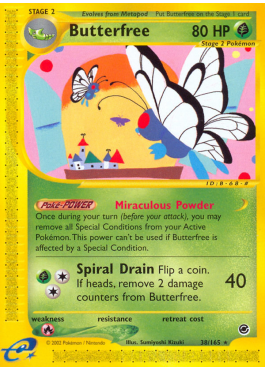 Butterfree (EX 38)