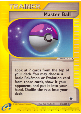 Master Ball (EX 143)