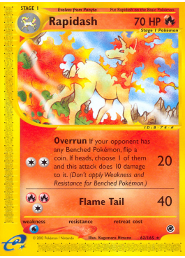 Rapidash (EX 62)