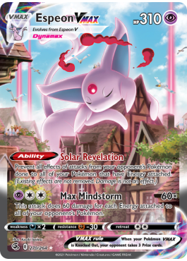 ★PSA10★【エーフィVMAX】FA/ESPEON VMAX 004/004 Espeon VMAX (FST 270) - Pokémon card (73656) | Playin
