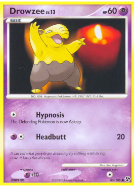 shiny drowzee pokemon card 2024 POKEMON SHINY DATABASE Card #096 DROWZEE KANTO Peru Edition