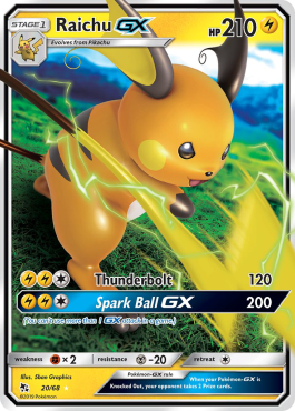 Raichu GX  (HIF 20)