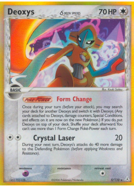 Deoxys δ Delta Species  (HP 5)