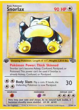 Snorlax (JU 27)