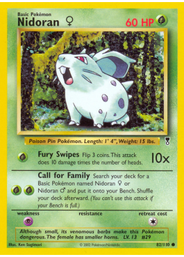Nidoran &#9792; (LC 82)