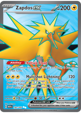 Zapdos ex  (MEW 192)