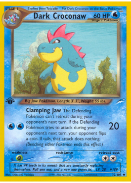 Dark Croconaw (N4 32)