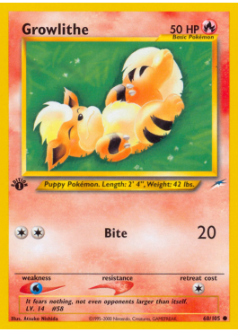 Growlithe (N4 68)