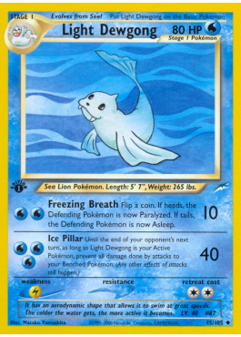 Light Dewgong (N4 45)