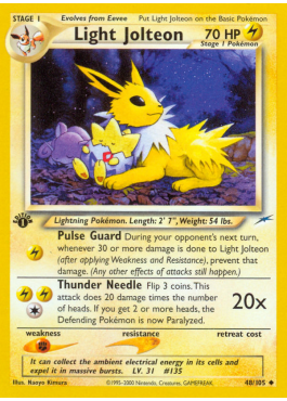 Light Jolteon (N4 48)