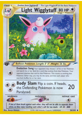 Light Wigglytuff (N4 54)