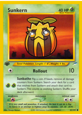 Sunkern (N4 83)