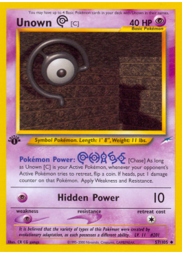 Unown [C] (N4 57)
