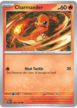 Charmander  (OBF 026)