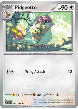 Pidgeotto  (OBF 163)