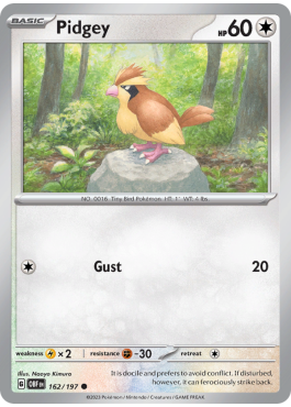 Pidgey  (OBF 162)