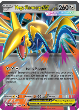 Mega Skarmory ex  (POR 055)