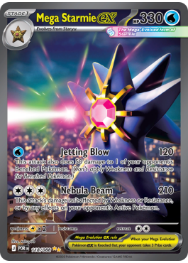 Mega Starmie ex  (POR 118)