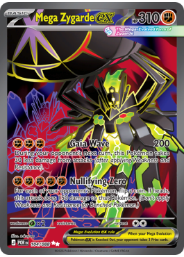 Mega Zygarde ex  (POR 104)