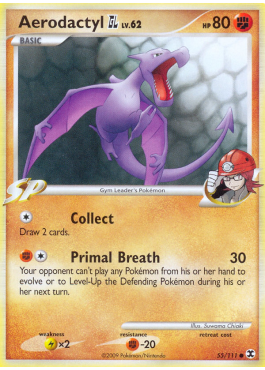 aerodactyl pokemon card 16 62 Fossil - - 16/62 You will receive the exact item in the photographs Aerodactyl - SV: Scarlet &