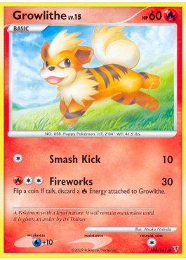 Growlithe Lv.15 (SV 108) - Pokémon card (75768) | Playin