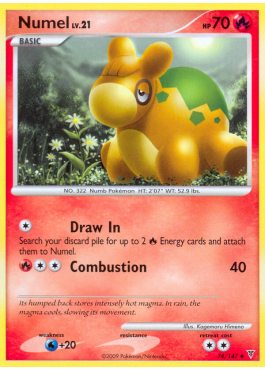 pokemon card numel (57/106) (Stamped) [EX: Emerald] Basic Form 2026 Pokemon Asc En-ascended Heroes