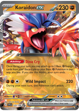 Koraidon ex  (SVI 125)
