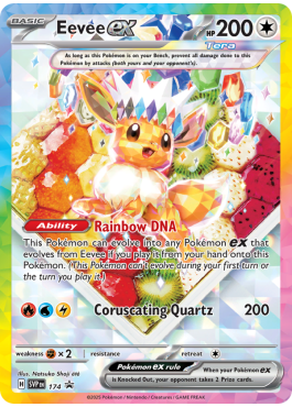 Eevee ex (SVP 174) - Pokémon card (76183) | Playin