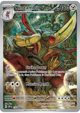130 pokemon cards Kingambit (SVP 130) - Pokémon card (76139) perfect for serious collectors and enthusiasts of the Pokmon Trading Card Game. Gyarados 130/165 - Magikarp -