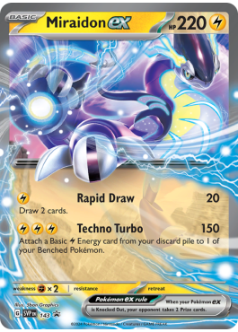 Miraidon ex (SVP 143) - Pokémon card (76152) | Playin