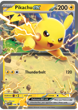 ex pikachu pokemon card #277 EXTENDED ART Raycardza Captured in a crystal There's A Brand-New Pokmon TCG