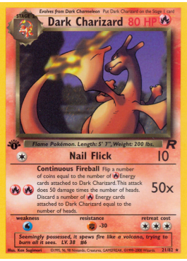 Dark Charizard (TR 21)