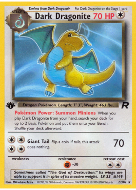Dark Dragonite (TR 22)